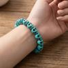 Buntes Schädel-Perlenarmband Acryl Elastisches Armband Zartes Skelett-Perlenarmband Schmuck