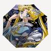 1 Stück Sailor Moons Anmut und Blumeneleganz Automatisches Öffnen und Schließen Cartoon Praktischer Regenschirm - Kleiner Schirm Geeignet für Verschiedene Anlässe,
