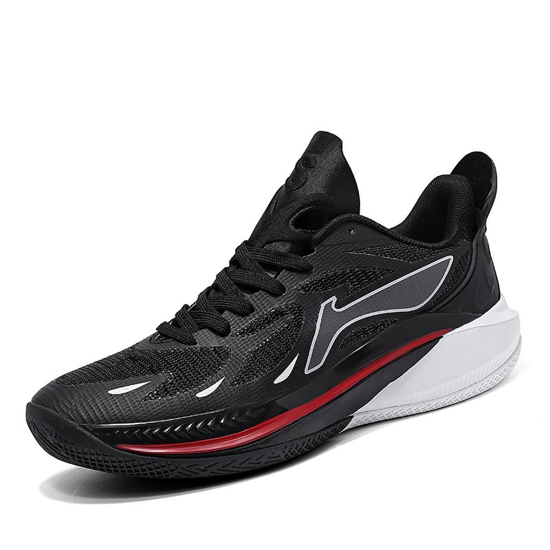 New stable support high rebound anti-slip wear-resistant cushioned basketball shoes students combat sports shoes