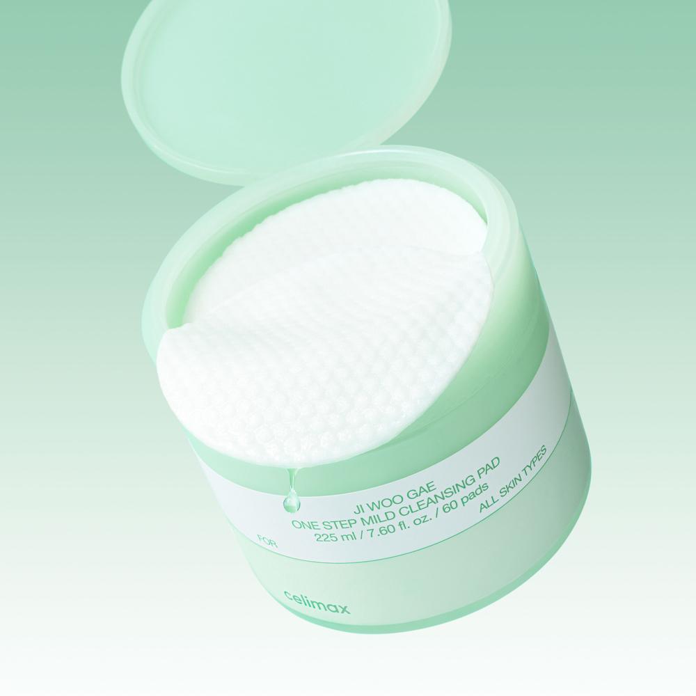 Celimax [super Easy Cleansing Mildly Acidic] Celimax Eraser One Step Mild Cleansing Pad 60 Sheets Package  +10 Sheets 