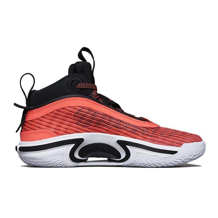 Air Jordan 36 GS Infrared Kids Sneakers Infrared-23 Black White DA9054-660