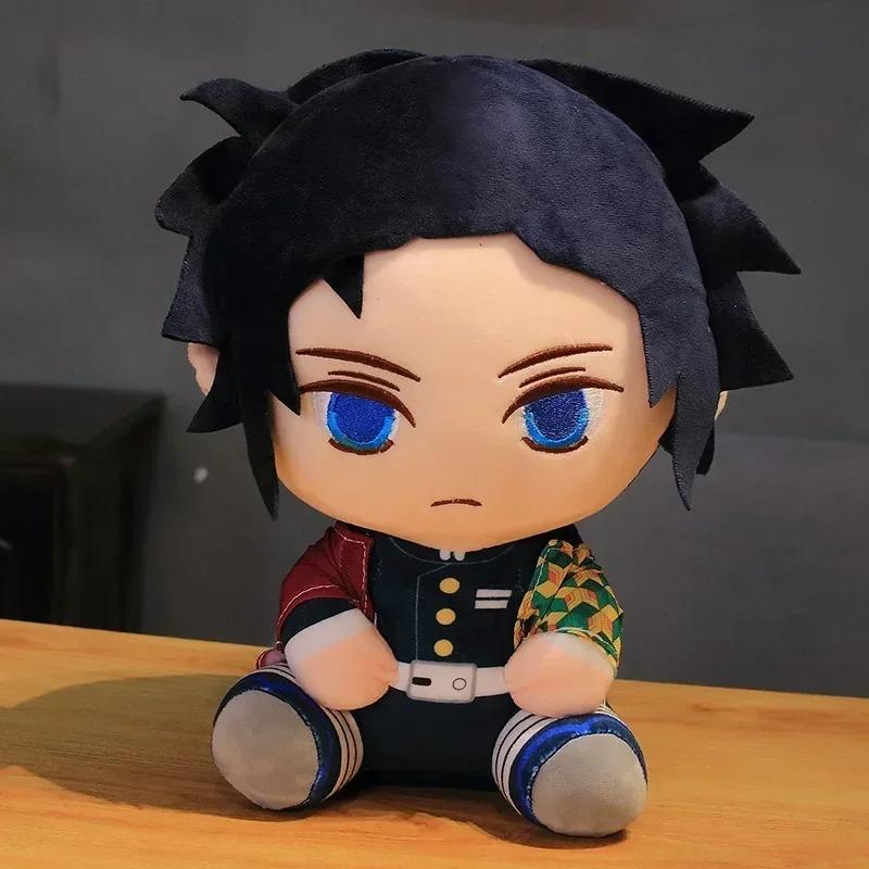 20cm Hot Japan Demon Slayer Plush Dolls Lovely Anime Kimetsu No Yaiba Kamado Tanjirou Nezuko Zenitsu Kyoujurou Toys Kids Gifts