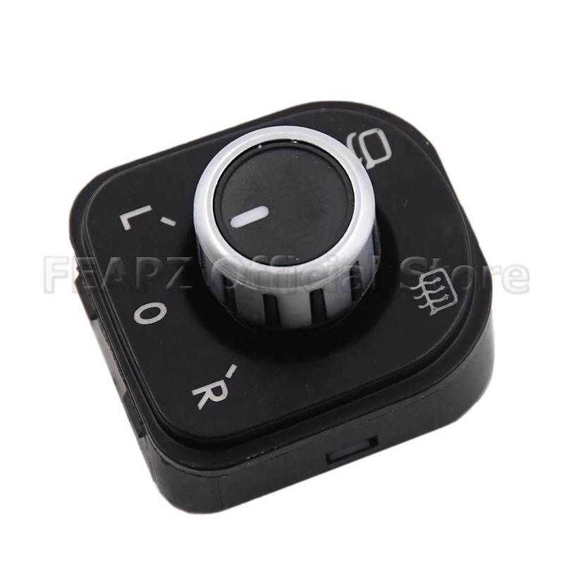 Mirror Control Switch Adjust Knob 5ND 959 565F 5ND959565A For VW Volkswagen Jetta Golf Mk5 Mk6 Tiguan CC Passat B6 B7