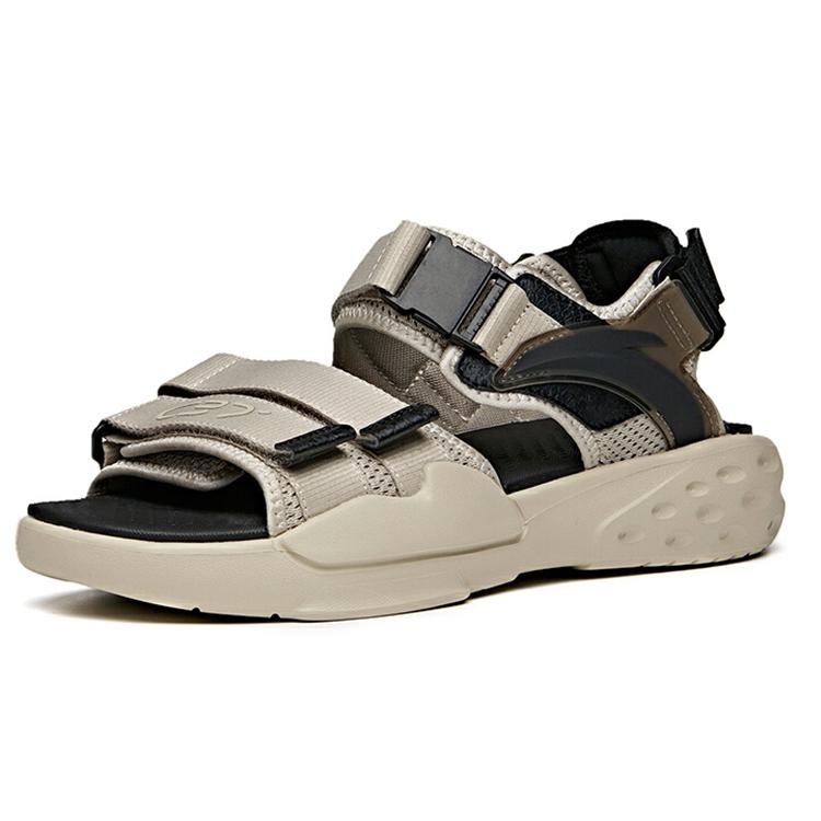 Anta C37° Beach Sandals Men's Gray Black 912126961-1