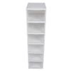 Shoe Storage Box Collapsible Clear Plastic Stackable Shoe Organizer for Closet Space Saving
