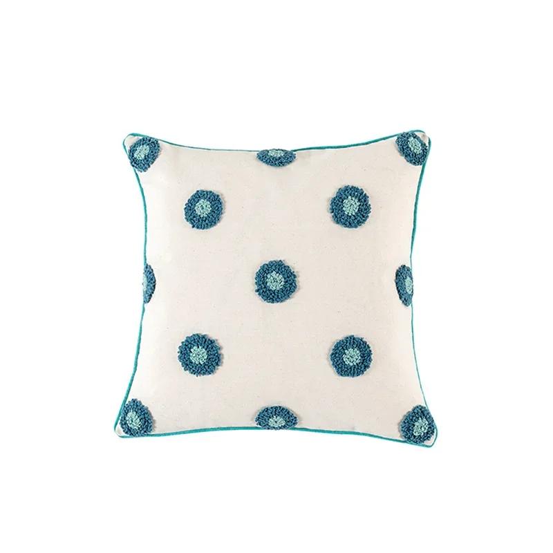 

Nordic Style Tufted Sofa Pillow Covers Winter Warm Colorful Pillowcase Washable Girls Kids Pillowslip Bedroom Home Couch Decor