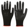 1 Pairs Nitrile Coated Work Gloves Non-Slip Knit Safety Protective Gloves Industrial Labor Building Construction Work Gloves