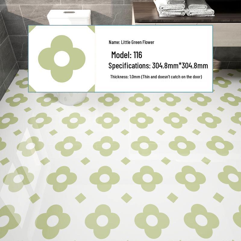 PVC Self-Adhesive Waterproof Stone Plastic Floor Sticker for Bathroom and Kitchen