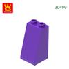 Non-Toxic 34Pcs/Lot 30499 2X2X3 Slope Building Block Moc Accessories Compatible With Brick Diy Construction Children Toys Gift Box