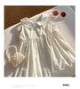 Korean Style Girls' Floral Dress - Summer 2026 Cotton Lace Sleeveless with Doll Collar