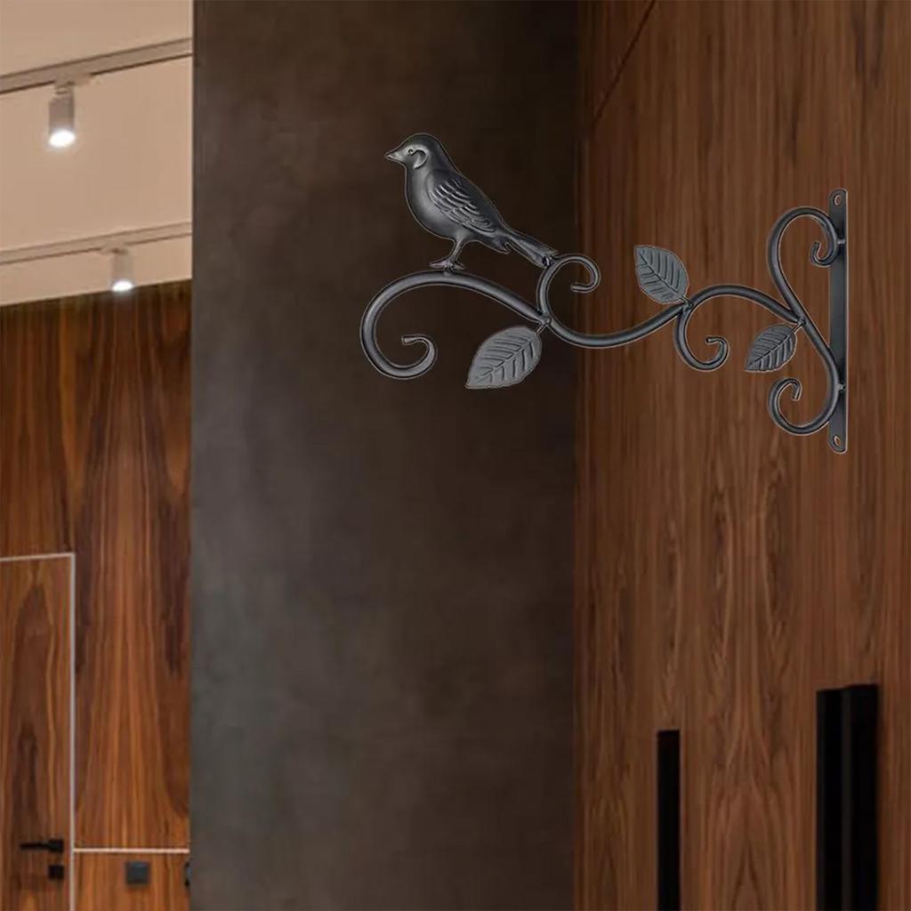 Wall Mounted Hanging Plant Bracket Easy To Install Indoor Outdoor Festival Decoration Suitable for Decorative Corridor Lights