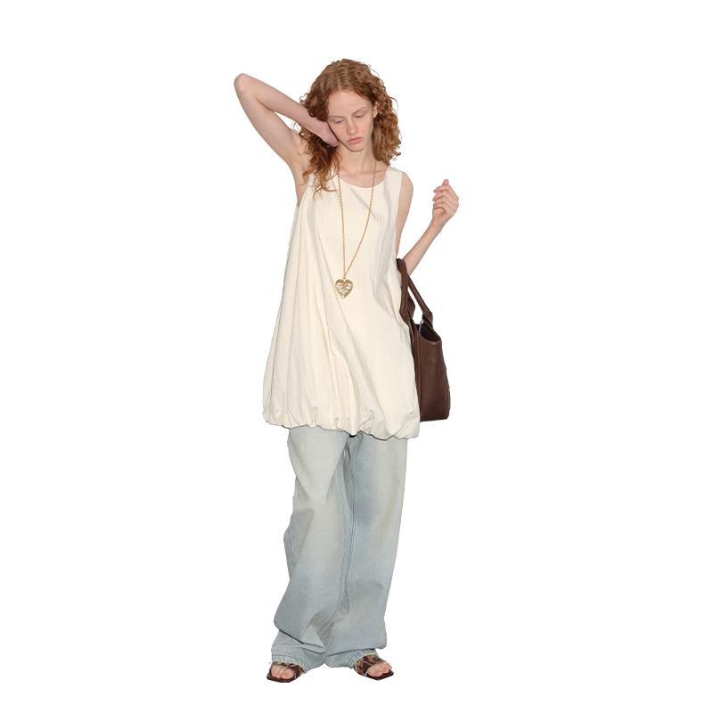 

GREEN BELT Relaxed Bubble Mini Dress S