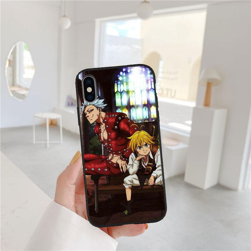 LO85 S-Seven D-Deadly Sin Soft Shell Phone Case for Redmi Note 8 9 Pro Max 9S 9T 9C NFC 8T 8A 10A A4