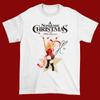 Unisex Shirt Cotton Oversize Large Size Sabrina Carpenter Merry Christmas S To 5XL Gift For Fan T-shirt TMB4235