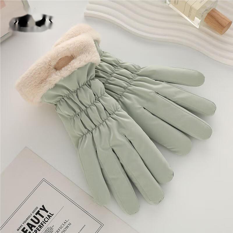 Зимние теплые перчатки Dingbai