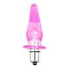 Smooth Anal Vibrator Dildo Butt Silikonová zátka Masáž prostaty Anal Beads Vibrátor