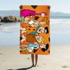 The CARTOON F-Flint-stones Towel Beach Quick Dry Soft Pool Towels Gift for Travel Gym Shower Camping sports