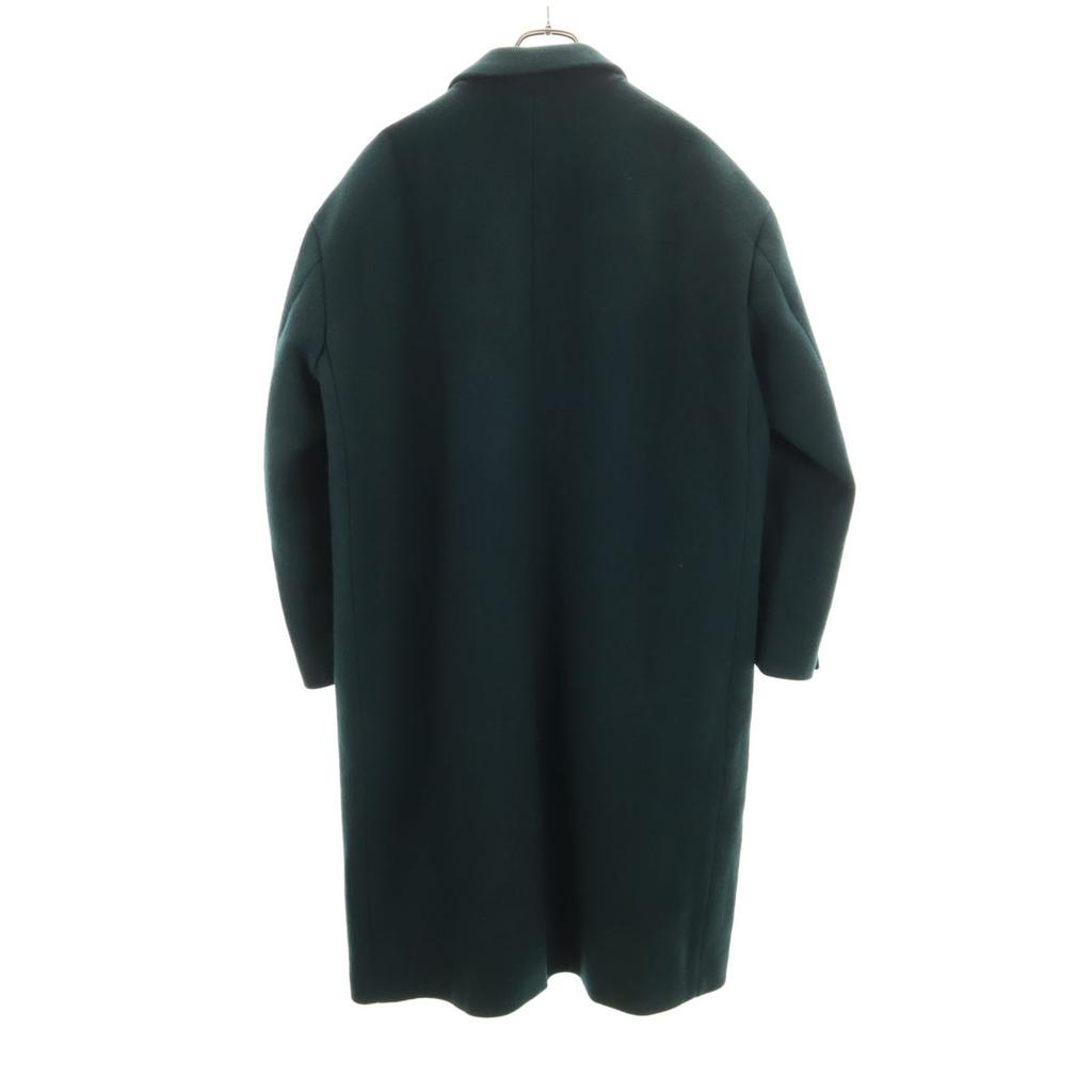 UNITED TOKYO made in Japan Melton Chester Mantel 3 Tiefgrün Herren Gebraucht
