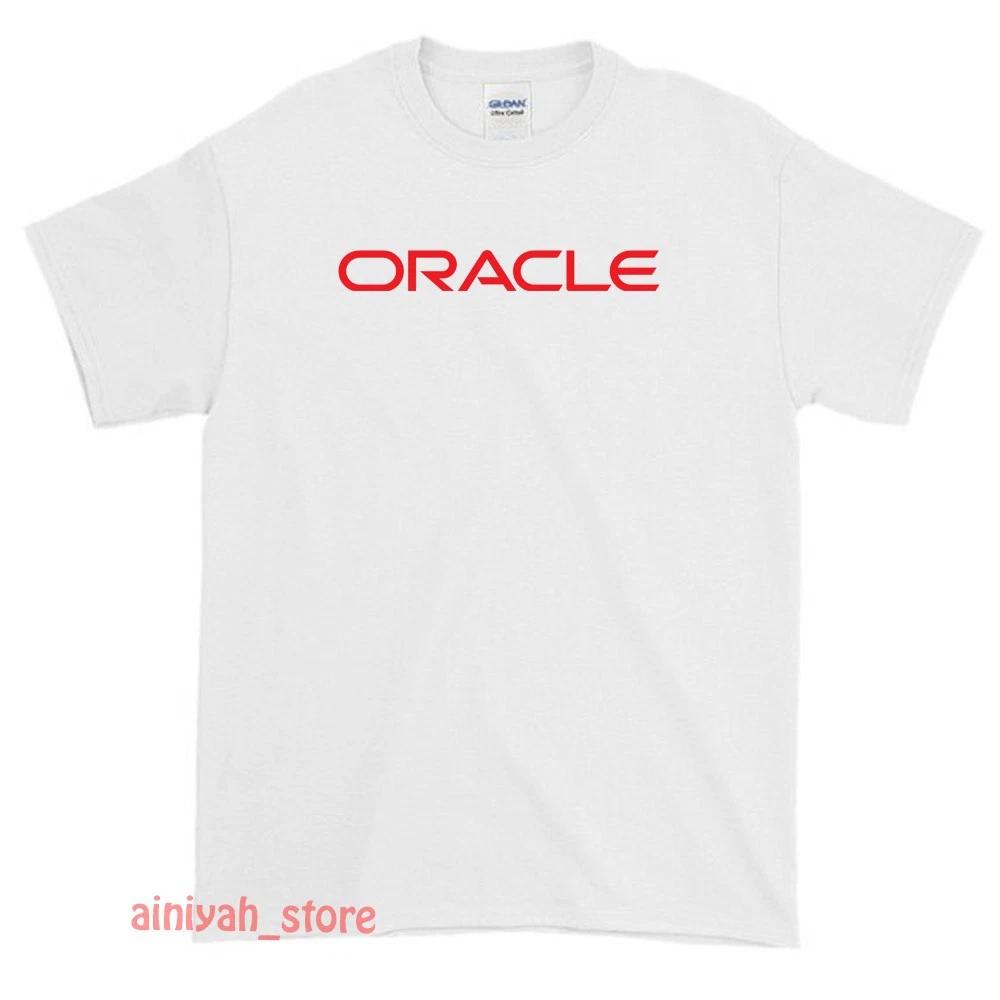 

New Oracle Logo Men s Funny T shirt USA Size S-XXL 4XL