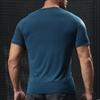 Camiseta Deportiva de Manga Corta de Secado Rápido para Hombre Jerseys de Entrenamiento para Gimnasio Camiseta de Fitness Entrenador Camiseta para Correr Transpirable Ropa Deportiva