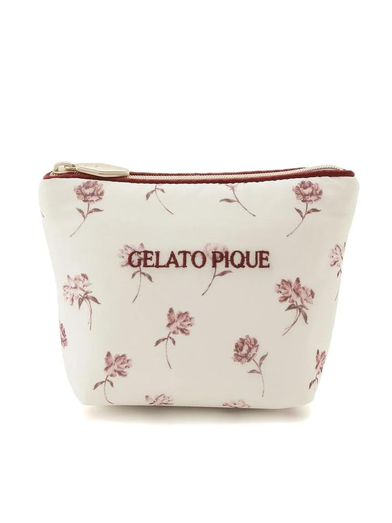 Day Rose Pattern Tissue Pouch PWGB242661 Pink [Gelato Pique] Mother's Women's