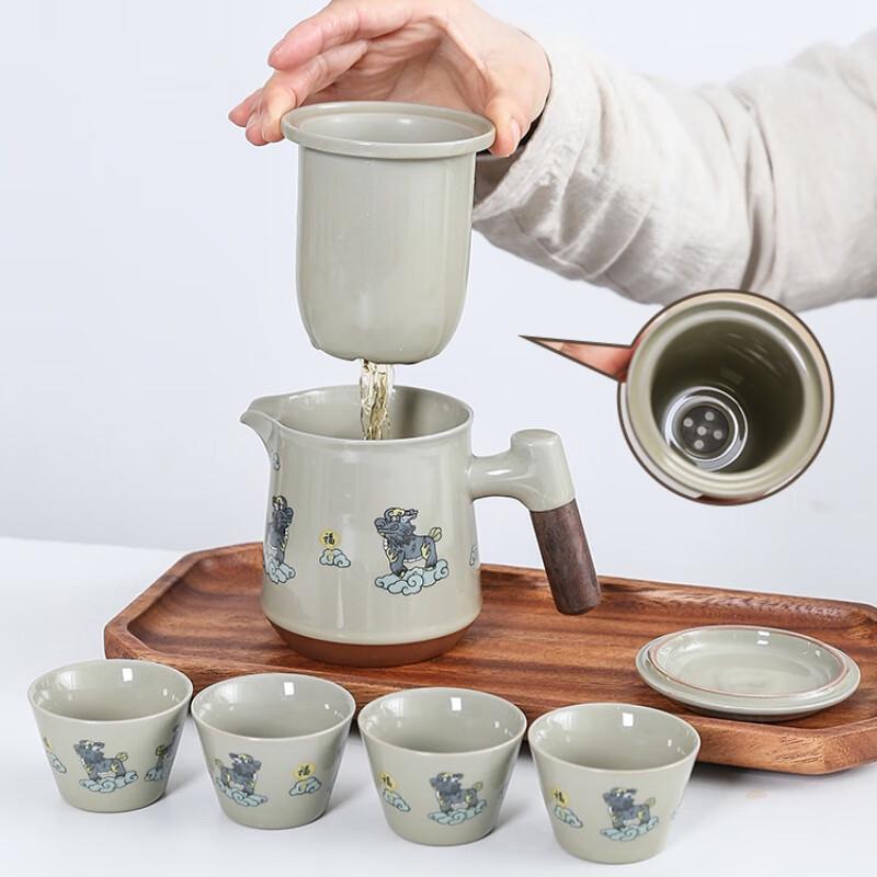 Naijiang Portable Ceramic Tea Set for Travel