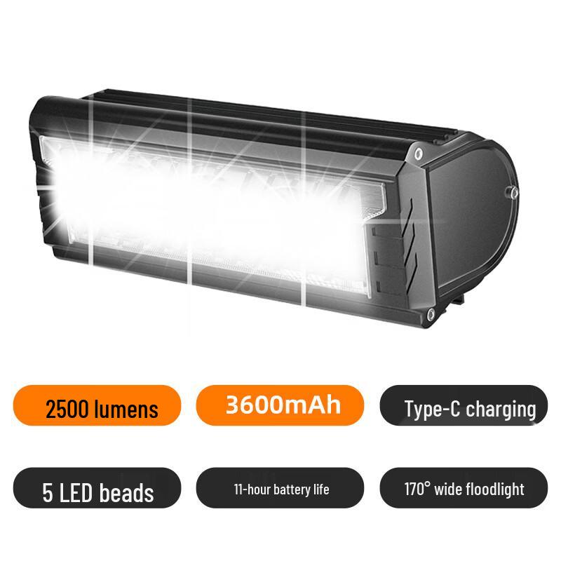 Lishi High-Power Rechargeable Bike Headlight