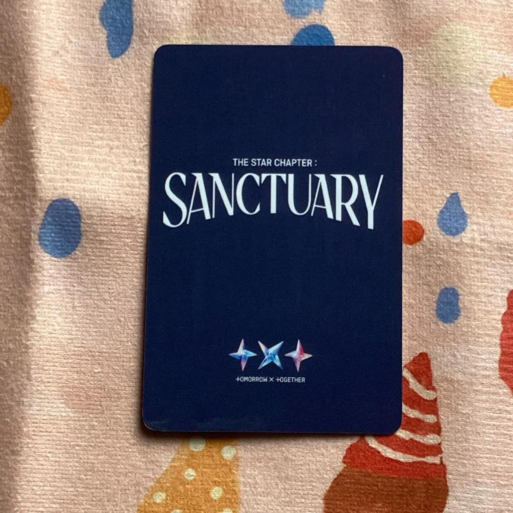[USED] TXT Hueningkai SANCTUARY Kpop Nara Bonus Limited Edition Trading Card