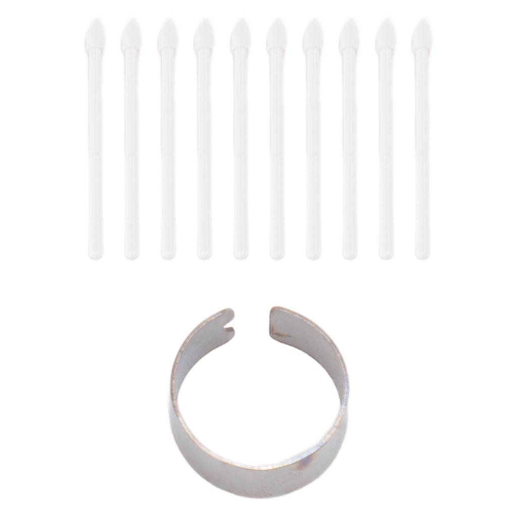 10PCS EMR Digital Pen Tips ABS Touch Screen Pen Nibs Replacement for Remarkable 1 2 for King Write