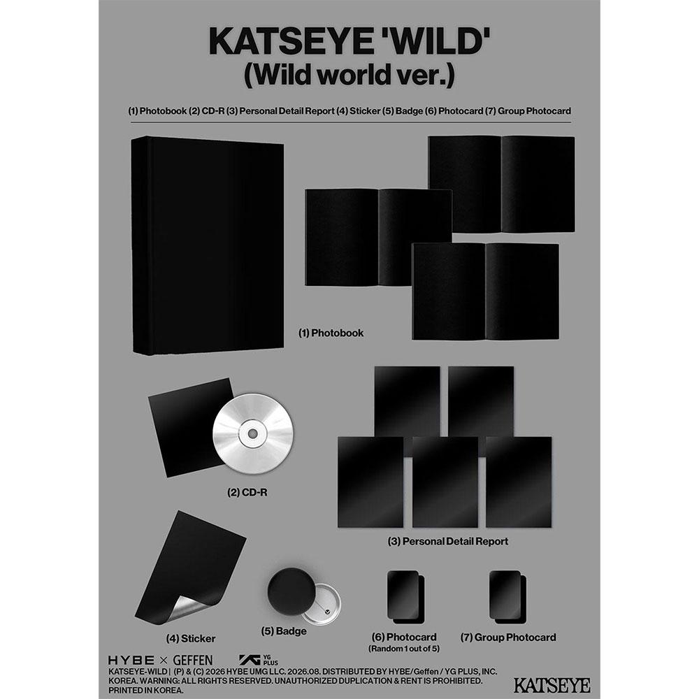 [pre-ordine] KATSEYE 3° EP Album - WILD