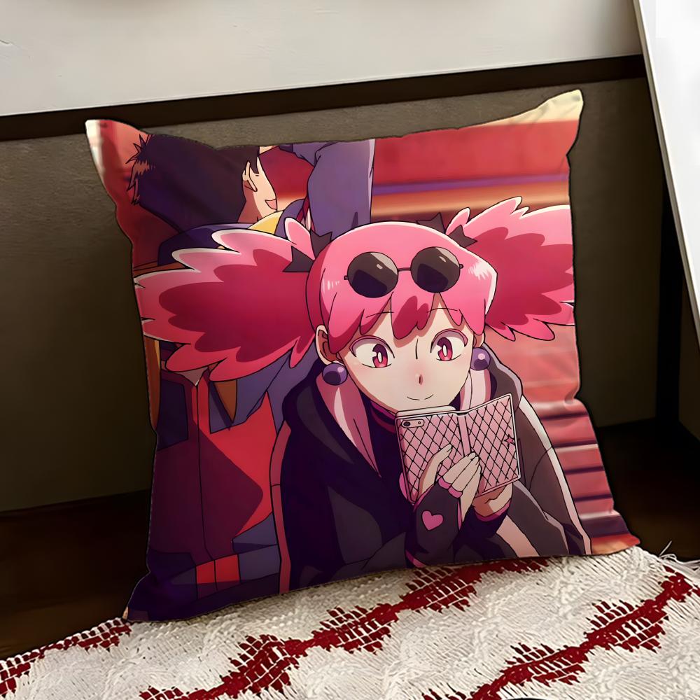 My Hero Academia VVigilantes Cushion Cover Reversible Soft Durable Pillow Cover Home Car MultiScene Use for Daily Comfort