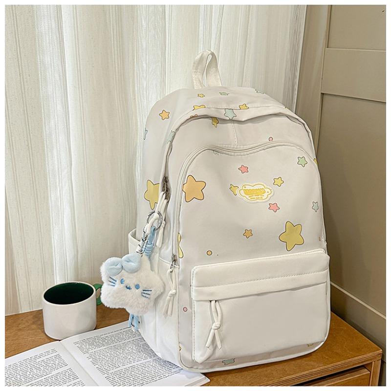 The New Schoolbag Is High-value, Fresh and Sweet, Candy-colored Backpack, Lightweight and Large-capacity Backpack for Junior High School Students.