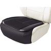 BONFORM Seat Cushion, Basic Leather, Light/Normal Car, Hip Type, Skirt Type Stopper Included, Hip Backlash 48x45x2cm, Black 5345-43BK