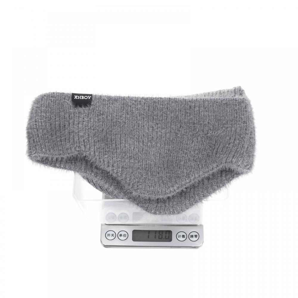 Knitted Wool Hat Winter Thick Pullover Sleeve Cap Men's Outdoor Hat Ski Cap Skullies Beanies