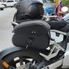 Large Capacity Saddle Bag Pouch Universal Password Lock Motorcycle Saddlebags Side Tool Storage For Motorbike Cruiser