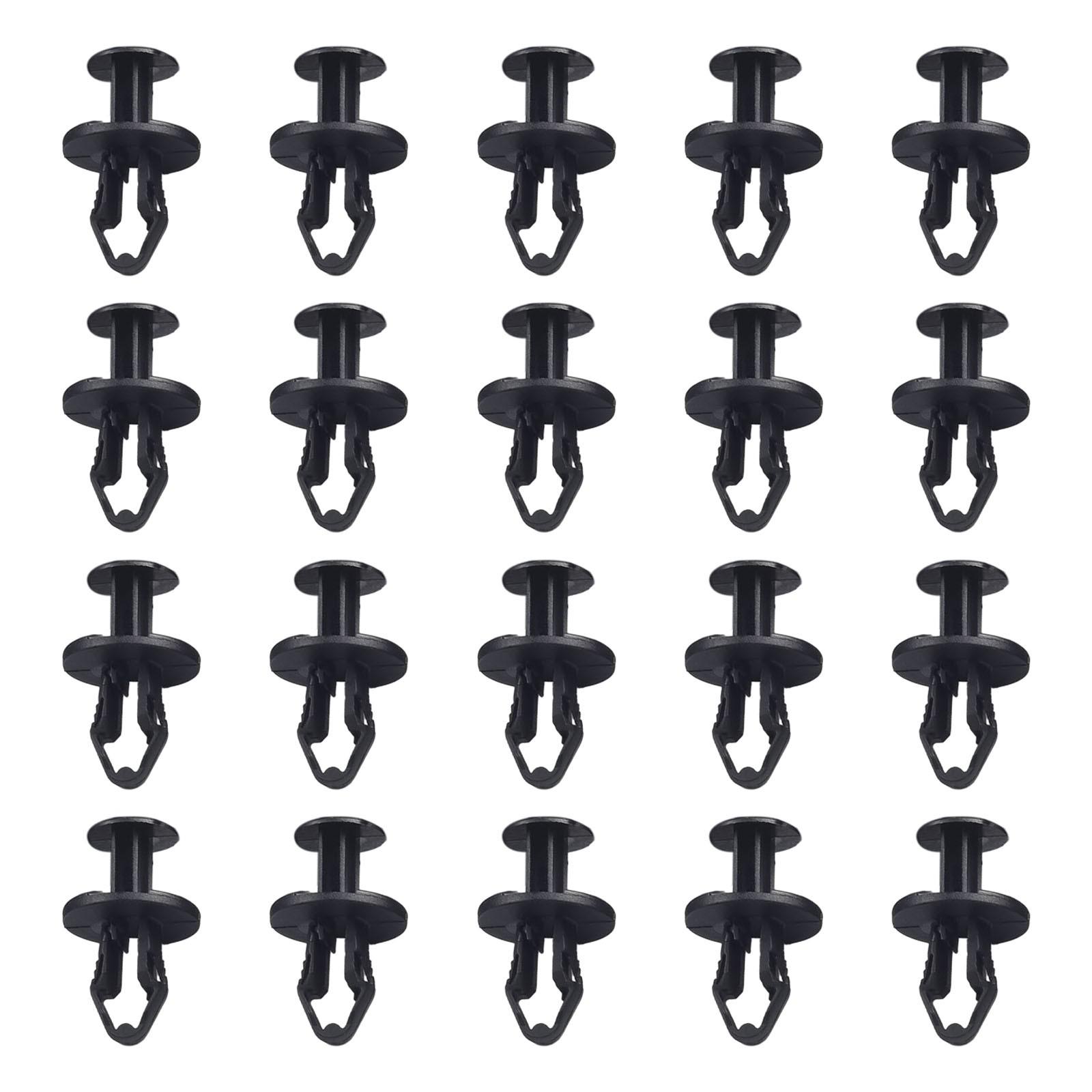 

Undertray Rivets Black ABS Fit Into 8mm Hole Push Pull