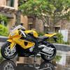 1:12 Scale S1000RR Motorcycle Toy Model, Alloy Diecast Off Road Motor Vehicles Simulation Shock-Absorber Children's Toy Motorcycle