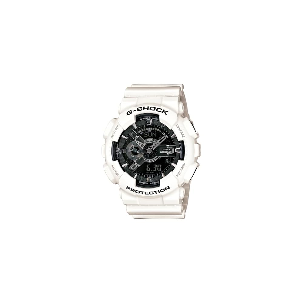 Casio G-Shock GA-110GW-7AJF Men s Watch White Analog-Digital Waterproof Shock Resistant