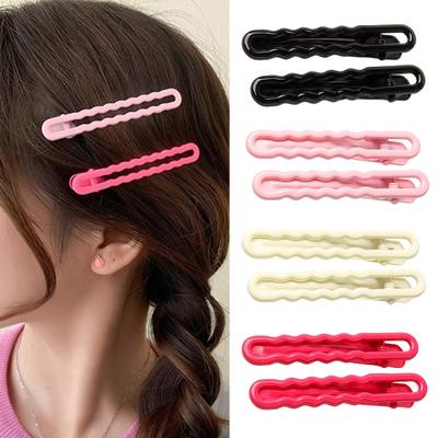 10 Stück Damen Haarnadeln Breit Flach Anti-Rutsch-Design Pony Hochsteckfrisuren Halbhochgesteckte Frisuren Haarspangen Tragbar Süße Farbe Haarschmuck