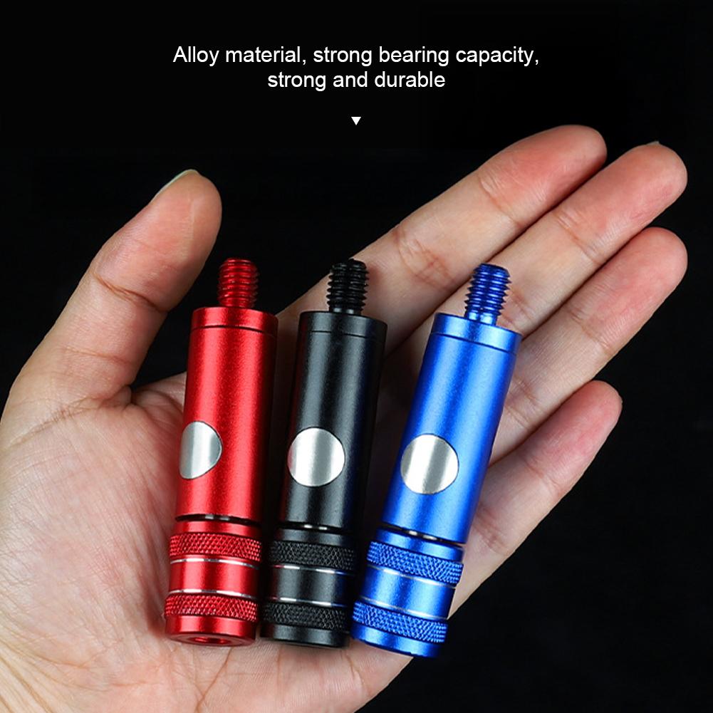 8MM Evrensel Alüminyum Alaşımlı Kepçe Ağı Bağlayıcı Düğmeli Serbest Bırakma Kepçe Ağı Dönen Önleyici Adaptör Balıkçılık Aksesuarları