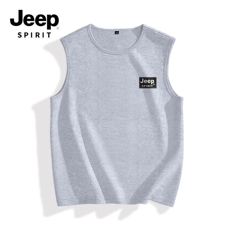 Мужской повседневный жилет JEEP SPIRIT из чистого хлопка M