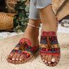 Fashion 2025 New Summer Women Slippers Outdoor Casual Flat Comfortable Fringe Shoes for Daily Mixed Colors Lightweight Beach Slippers