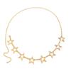 Ingemark Vintage Simple Hollow Out Pentagram Star Belly Waist Chains Women Punk Hip Hop Adjustable Body Accessories New Jewelry