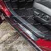 Dörrtröskelskydd för Toyota RAV4 Tillbehör Rostfritt stål Pedal XA50 Skydd Skrapskydd Bil Styling Klistermärke Trim