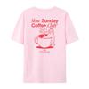 Unisex Retro Funny Coffee Club TShirts Hippie Cute Caffeine T Shirt Oversized Streetwear Graphic Tees Unisex Summer Tops Gifts