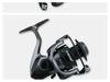 YUMOSHI Metal Spool Spinning Reel for Raft, Sea, Rock Fishing, and Lure Fishing with Metal Handle.