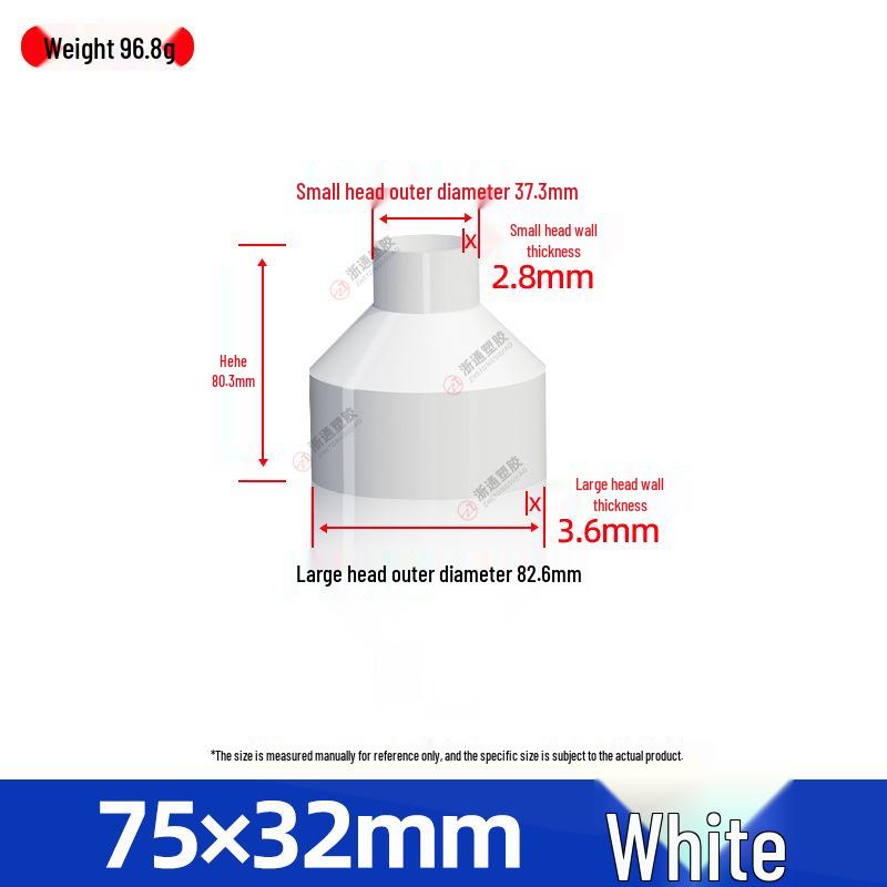 PVC Water Supply Straight Reducer Fitting