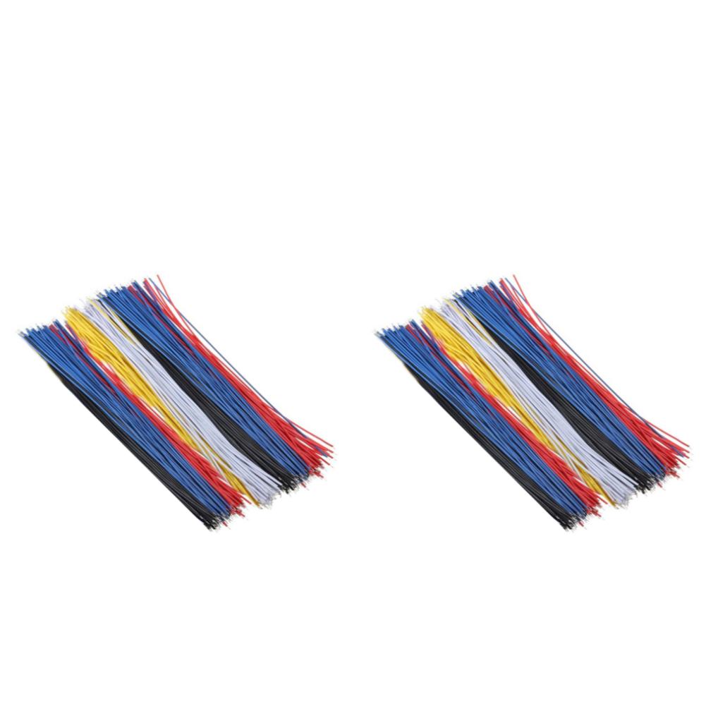 100Pcs Tin-Plated Breadboard PCB Solder Cable 26AWG 20cm Fly Jumper Wire Cable Tin Conductor Wires 1007-26AWG Connector Wire