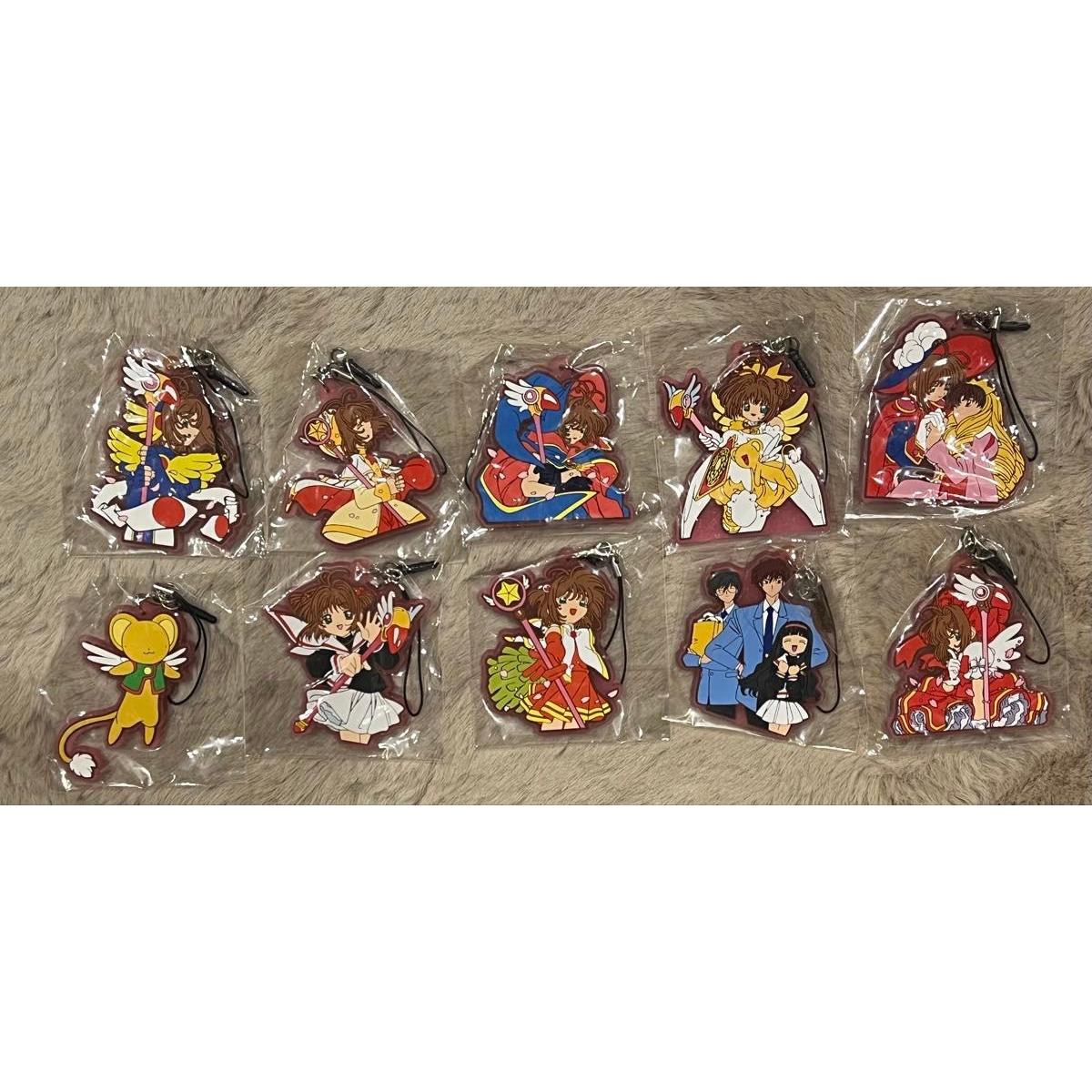 Used Cardcaptor Sakura Rubber Strap 10 items