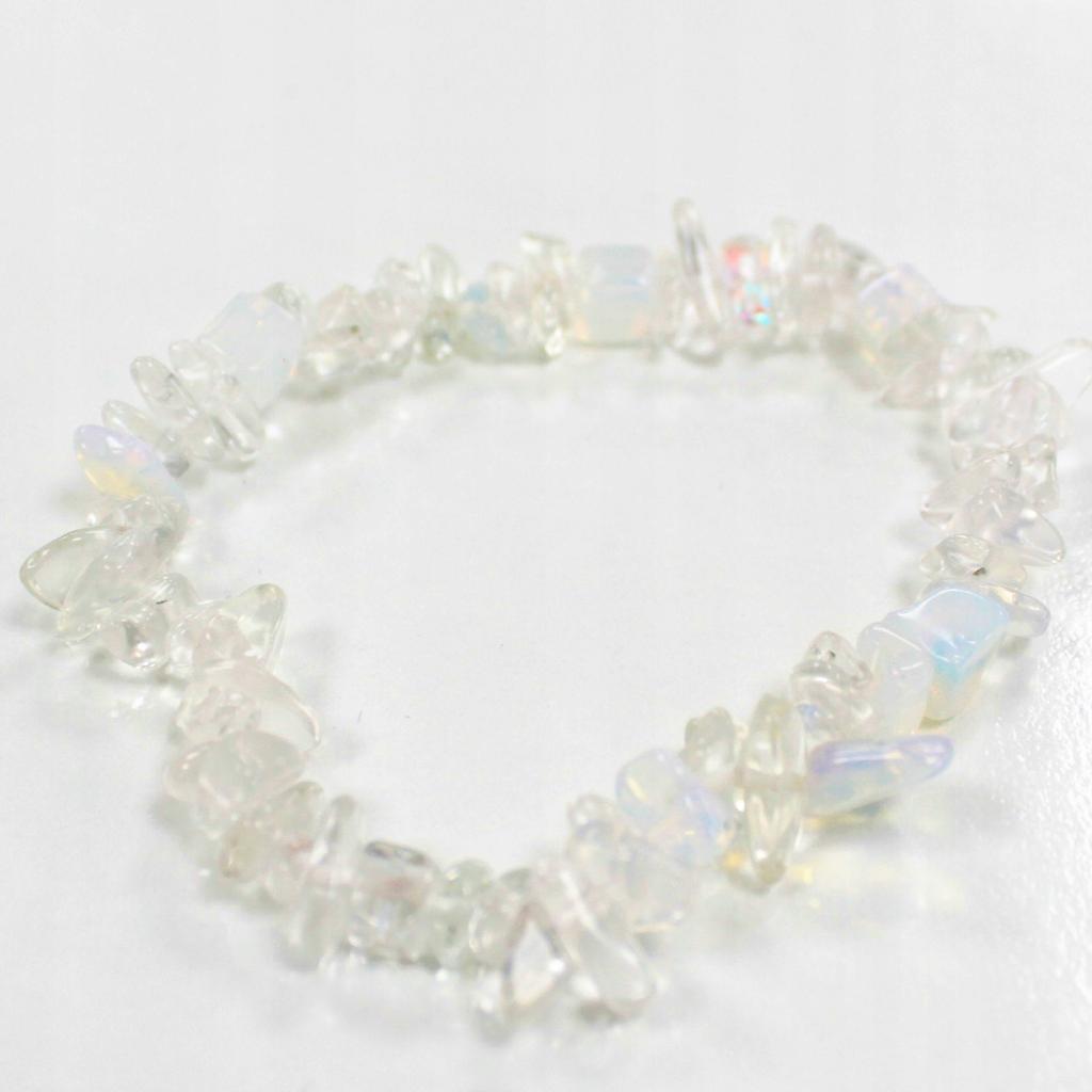 Bracelet with Decorative Stones - Opalite